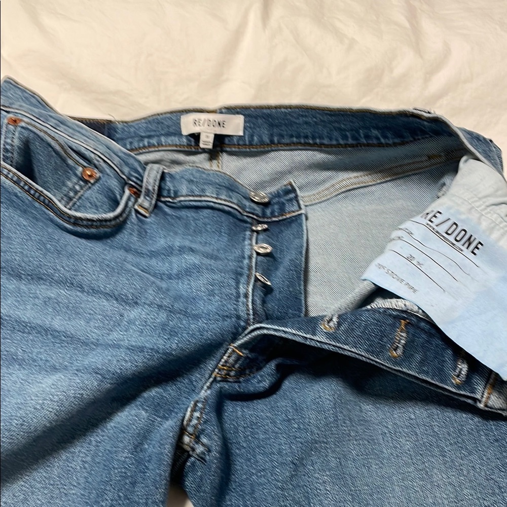 Re/Done Vintage Blue Denim Jeans